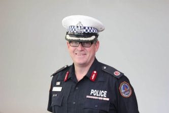 NT Police Commissioner Jamie Chalker