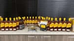Police seize 34 bottles of Bundy and bourbon, 54 grams of weed on way to Wadeye