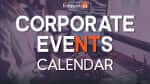Corporate events calendar - August