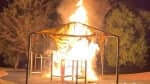 Night of fires investigated as Palmerston playgrounds and Tennant Creek high school set ablaze