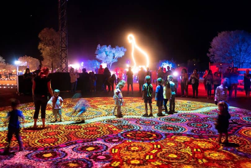 Parrtjima events in Alice Springs