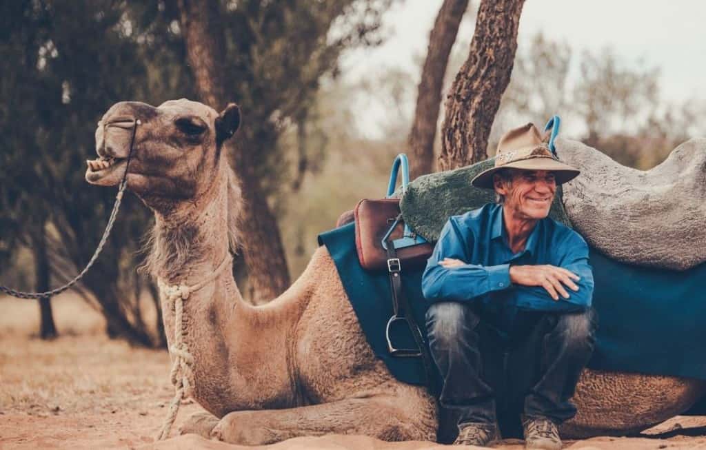 Pyndan Camel Tracks owner Marcus Williams. Picture: Supplied.