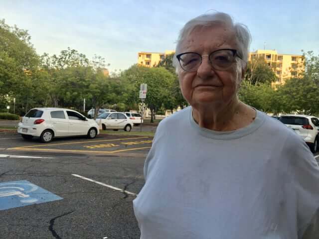 Margaret Clinch, a member of the Darwin Planning Action Group estimated more than 400 people had rallied in a show of support against development of the esplanade. 
