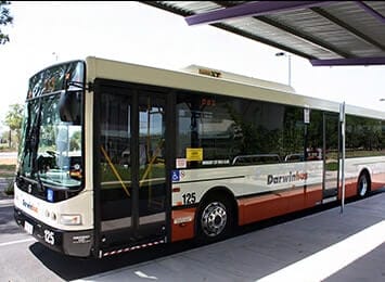 Bus in Darwin