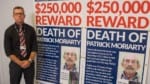 Police offer $250,000 for information about Paddy Moriarty case