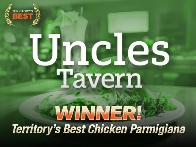 Uncles Tavern wins NT Independent’s Best Chicken Parmy in the Top End